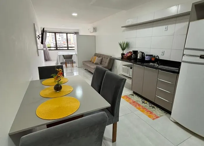 Loft Moderno E Completo A 200m Do Consulado Americano *